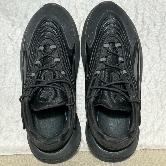 Adidas Originals Mens Ozelia Core Black Carbon Training Sneakers Shoes SZ US 7 - Picture 5 of 11